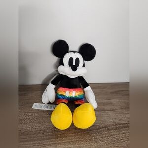 Disney Parks Mickey Mouse Plush From Pride Collection